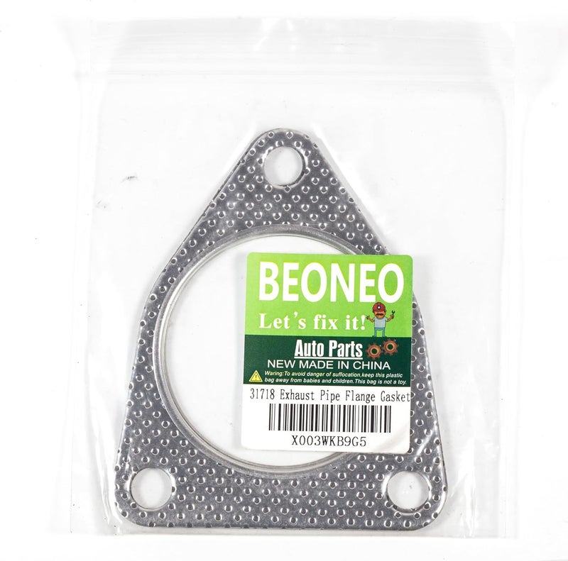BEONEO -31718 Exhaust Pipe Flange Gasket Connector Gasket MLSG for Chevrolet GMC Sierra Silverado 2500 3500 6.0L replace 13127-1 256-1093 G1063 G1063-S(1PCS) - Image 5